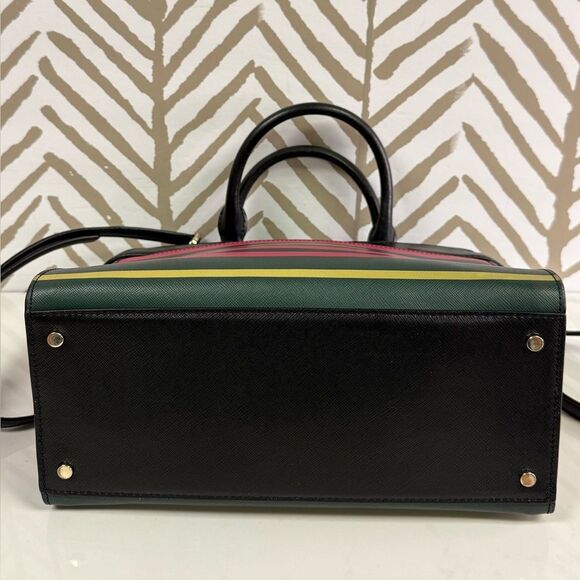 Kate Spade Medium Staci Wrapping Paper Bag w/Crossbody Strap & Wallet - Picture 6 of 15